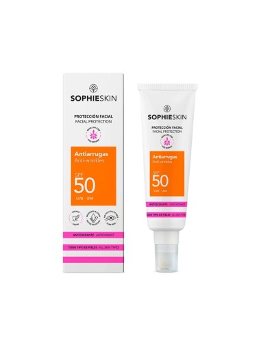 Sophieskin Facial Solar Antiarrugas SPF50 x 50ml