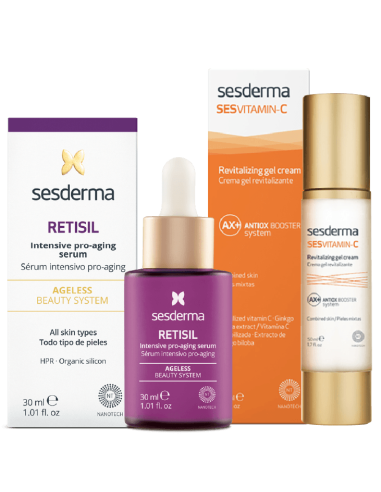 Kit Promo Retisil Sérum Gratis Sesvitamin-C Crema Gel