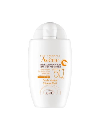 Avene Fotoprotector Fluido Mineral FPS50+ x40ml