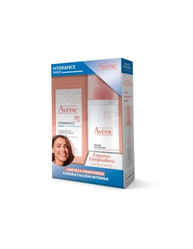 Kit Avene Hydrance Boost Sérum x30ml + Espuma Limpiadora x150ml