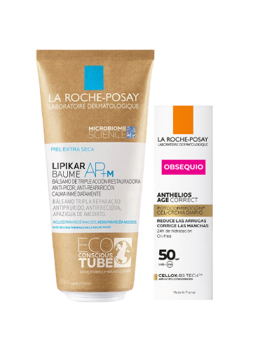 Lipikar Baume  AP+M x200ml + Obsequio Anthelios Age Correct