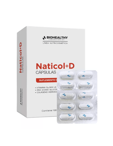 Biohealthy Naticol+D x100 Cápsulas