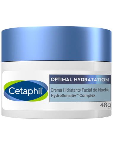 Cetaphil Optimal Hydration Crema Hidratante Facial Noche x48gr