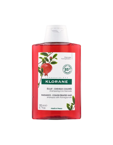 Klorane Champú a la Granada Cabello Tintado x200ml