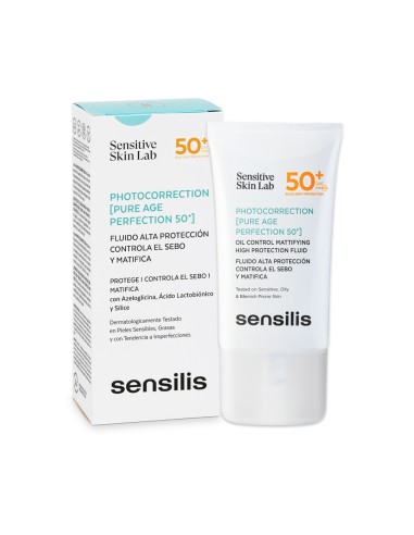 Sensilis Photocorrection [Pure Age Perfection 50+] Matificante SPF50+ x40ml