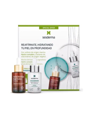 Kit Sesderma Reafirmante Factor G Renew Sérum x30ml + Oceanskin Sérum x30ml