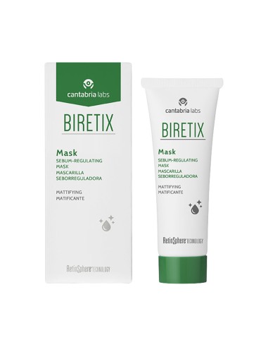 Biretix Mask Mascarilla Seborreguladora X25ML