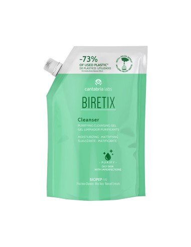 Biretix Cleanser Gel Limpiador Purificante Refill x400ml