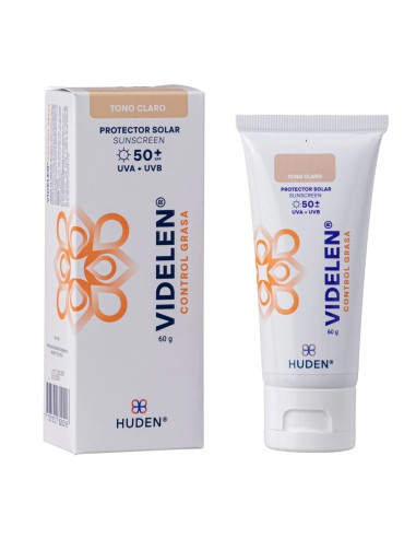 Videlen Oil Free Tono Claro SPF50+ X 60GR