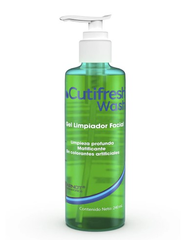 Cutifresh Washgel Limpiador Facial X 240 ml