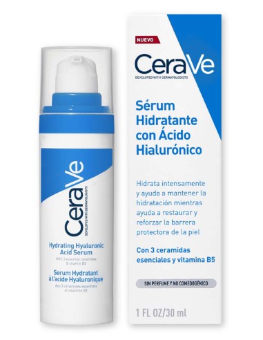 CeraVe Sérum Hidratante con Ácido Hialurónico x30ml