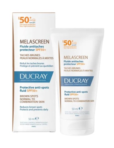 Ducray Melascreen Fluido Protector Anti-manchas SPF50+ x50ml