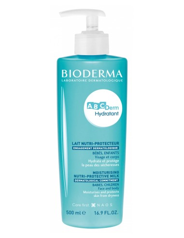 Bioderma ABCDerm Leche Hidratante Protectora para Bebés x500ml