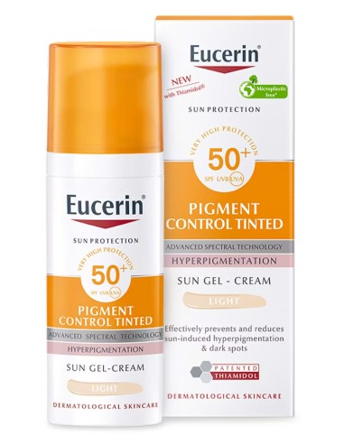 Eucerin Sun Pigment Control SPF50+ Tono Claro x50ml