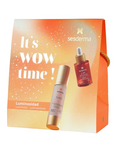 Sesderma Pack It's Wow Time Luminosidad Sesvitamin-C Sérum x50ml + Sesvitamin-C Fluido Luminosidad x50ml