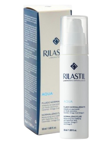 Rilastil Aqua Hidratante Facial Fluido Normalizante x50ml