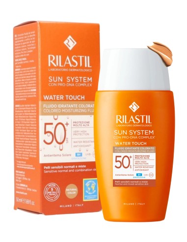 Rilastil Water Touch Fluido Hidratante SPF50+ con Color x50ml