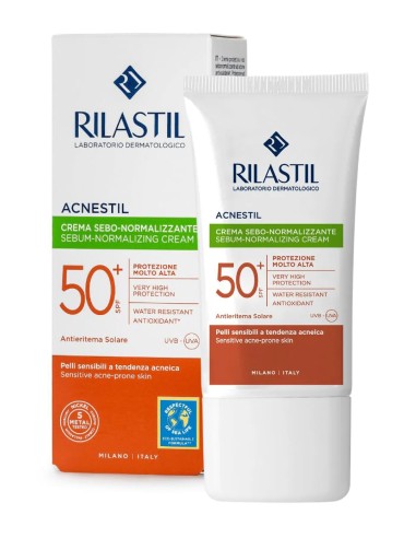 Rilastil Acnestil Crema Sebonormalizante SPF50+ x40ml