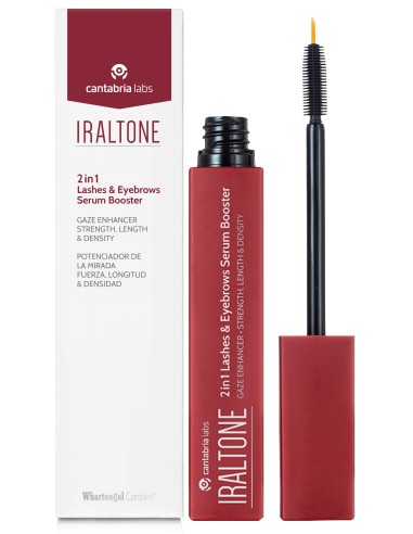 Iraltone 2 en 1 Sérum Potenciador de Pestañas y Cejas x10ml