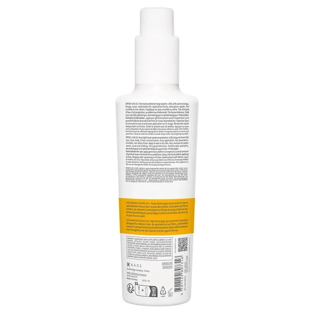 Bioderma Fotoprotector en Spray Photoderm Pediatrics SPF50+ x200ml - TIENDA PIEL