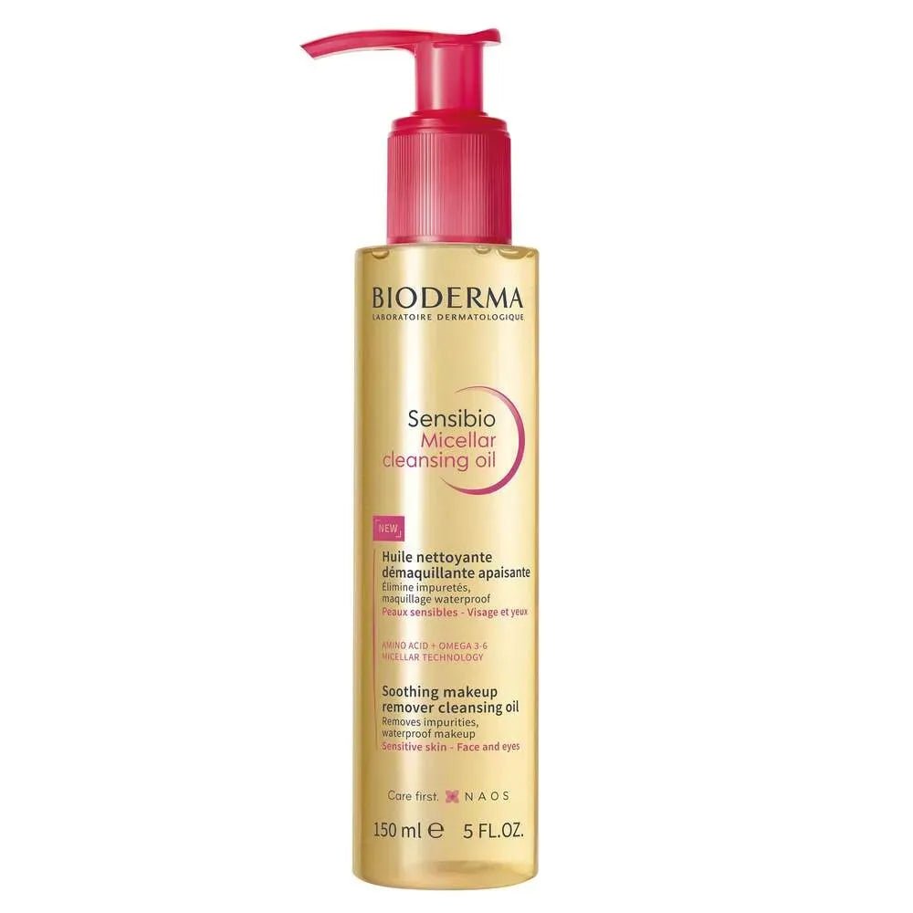 Bioderma Sensibio Aceite Micelar Limpiador x150ml - TIENDA PIEL