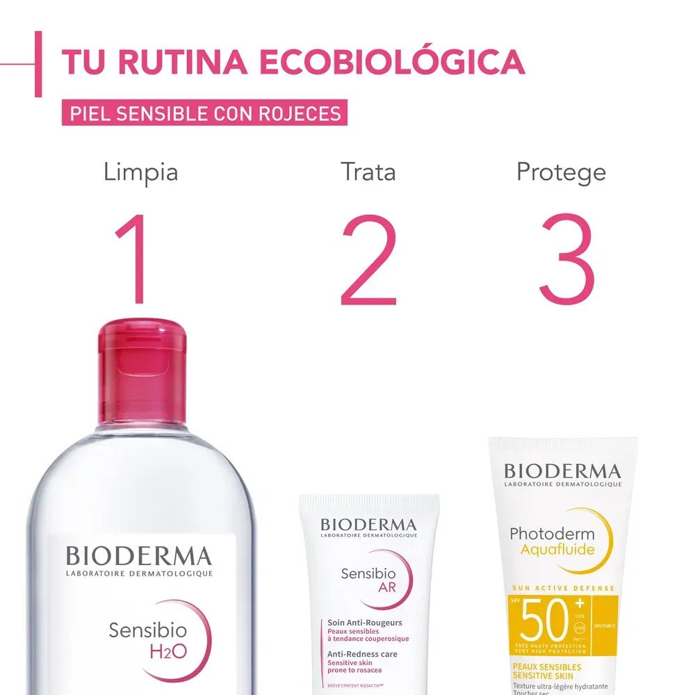 Bioderma Sensibio H2O Agua Micelar Calmante x250ml - TIENDA PIEL