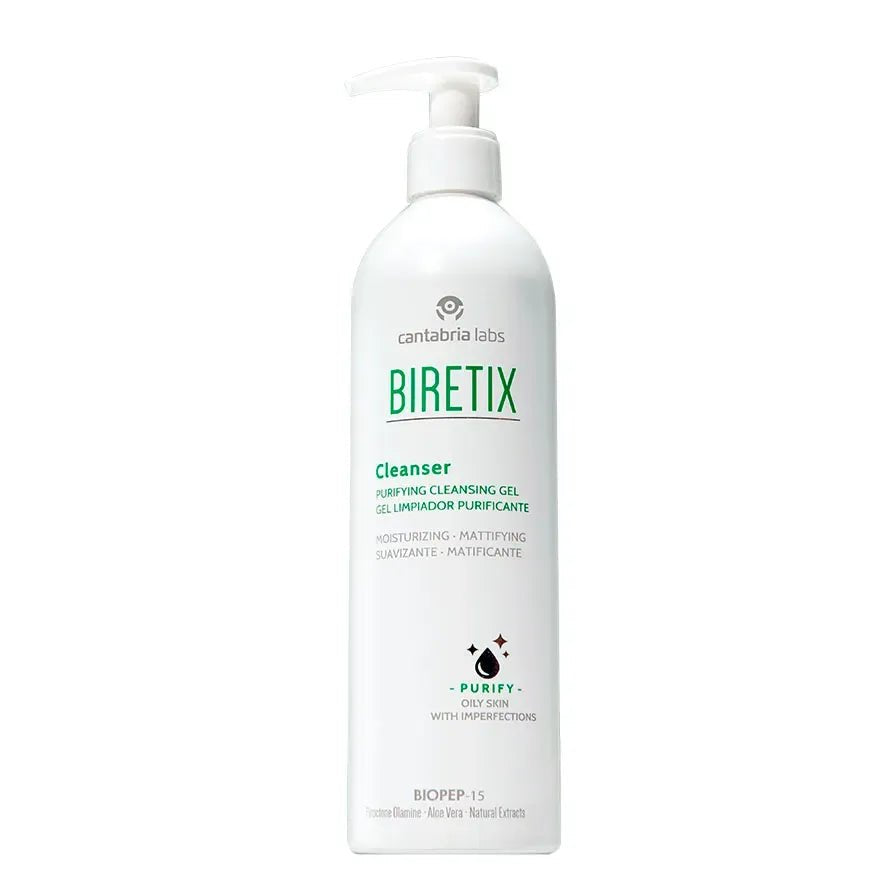 Biretix Cleanser Gel Limpiador Purificante x400ml - TIENDA PIEL