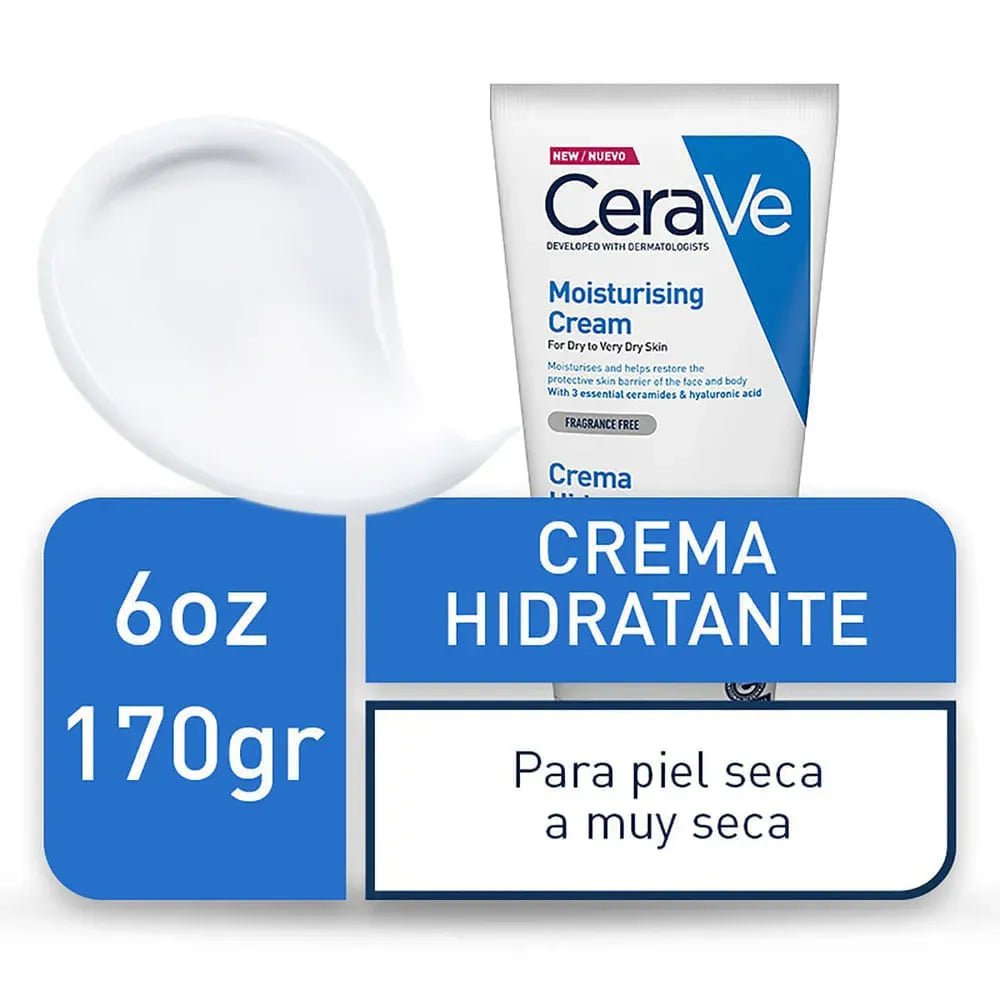 CeraVe Crema Hidratante x170g - TIENDA PIEL