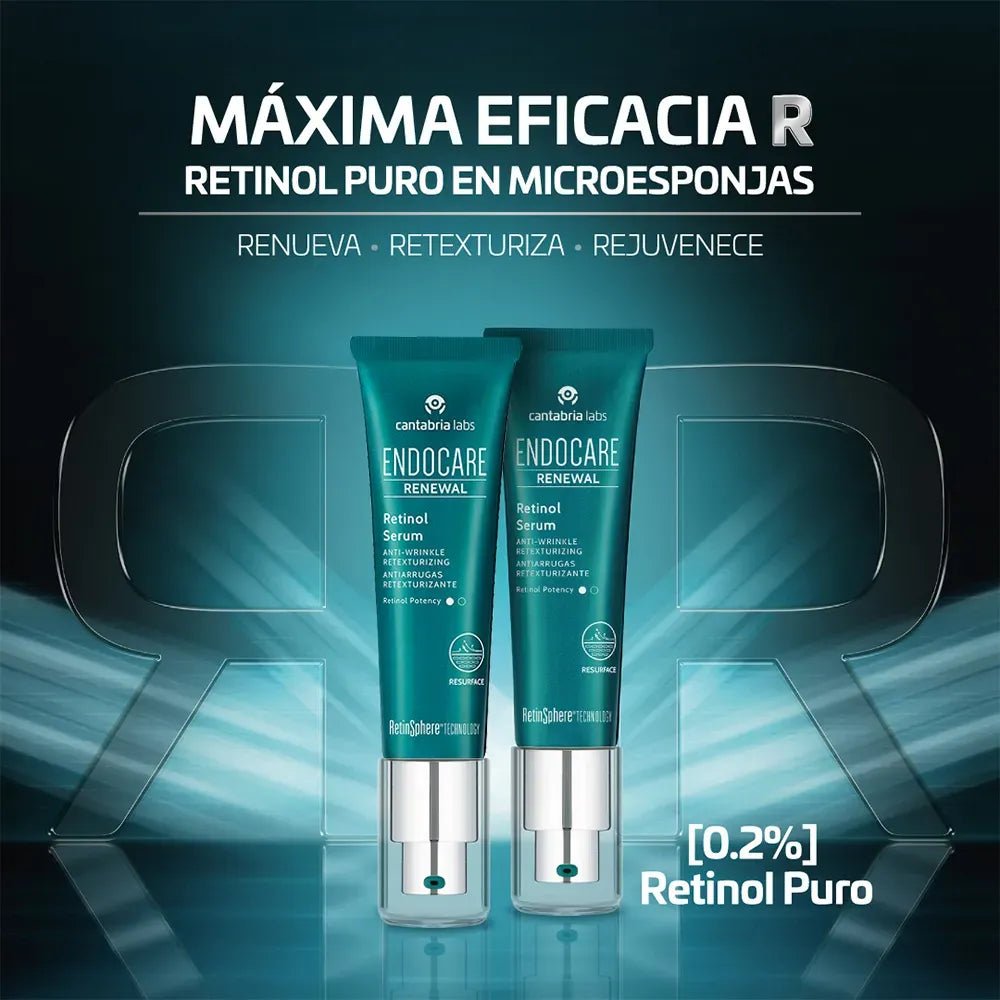 Endocare Renewal Retinol 0.2% Sérum Antiarrugas x30ml - TIENDA PIEL