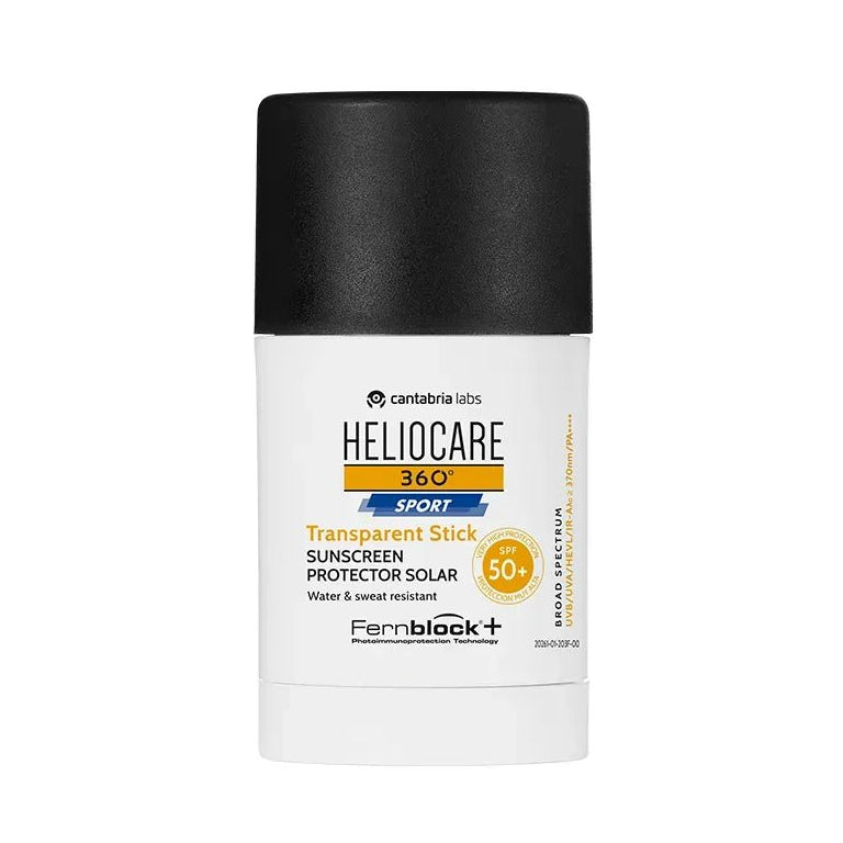 Heliocare 360° Sport Transparent Stick SPF50+ x25g - TIENDA PIEL
