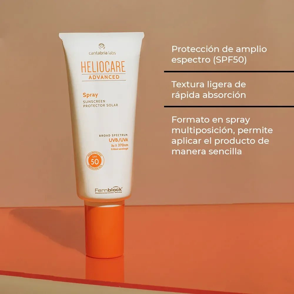Heliocare Advanced Fotoprotector en Spray SPF50+ x200ml - TIENDA PIEL