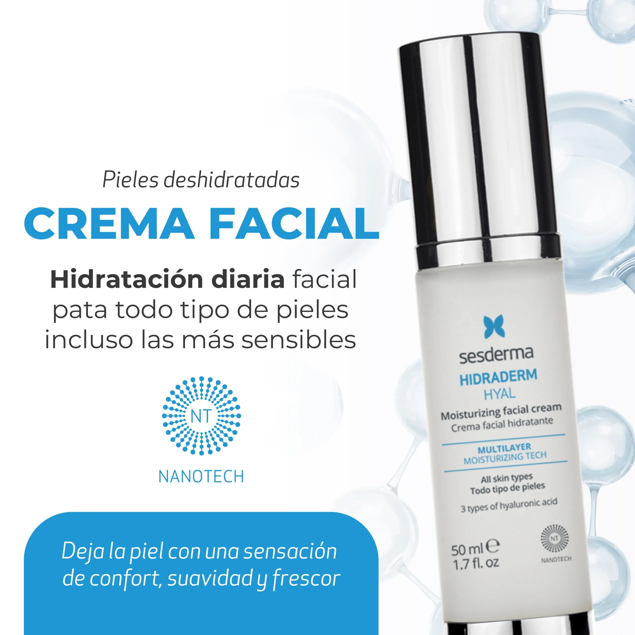 Sesderma Hidraderm Hyal Crema Facial x50ml