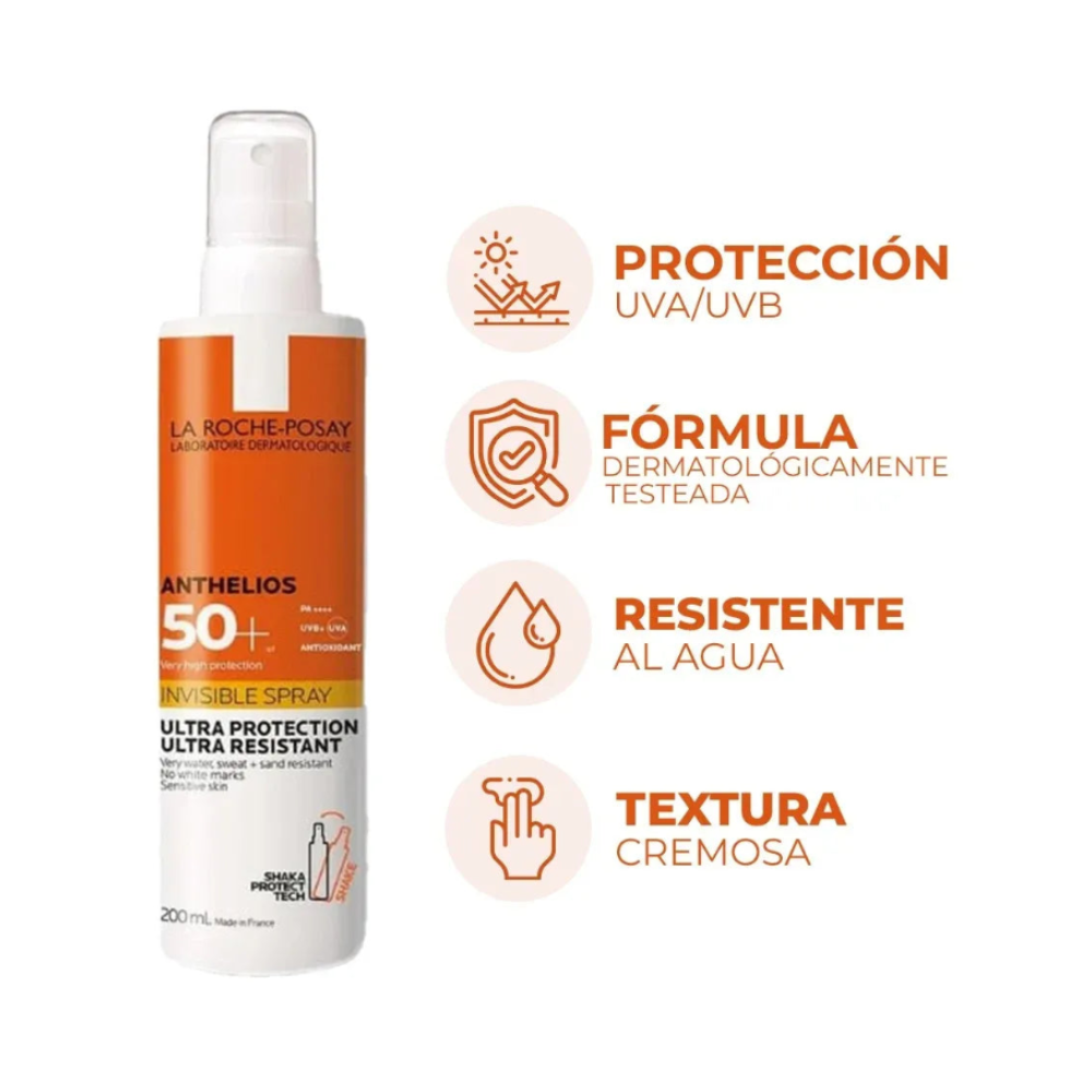 La Roche Posay Anthelios Invisible Spray Shaka SPF50+ x200ml