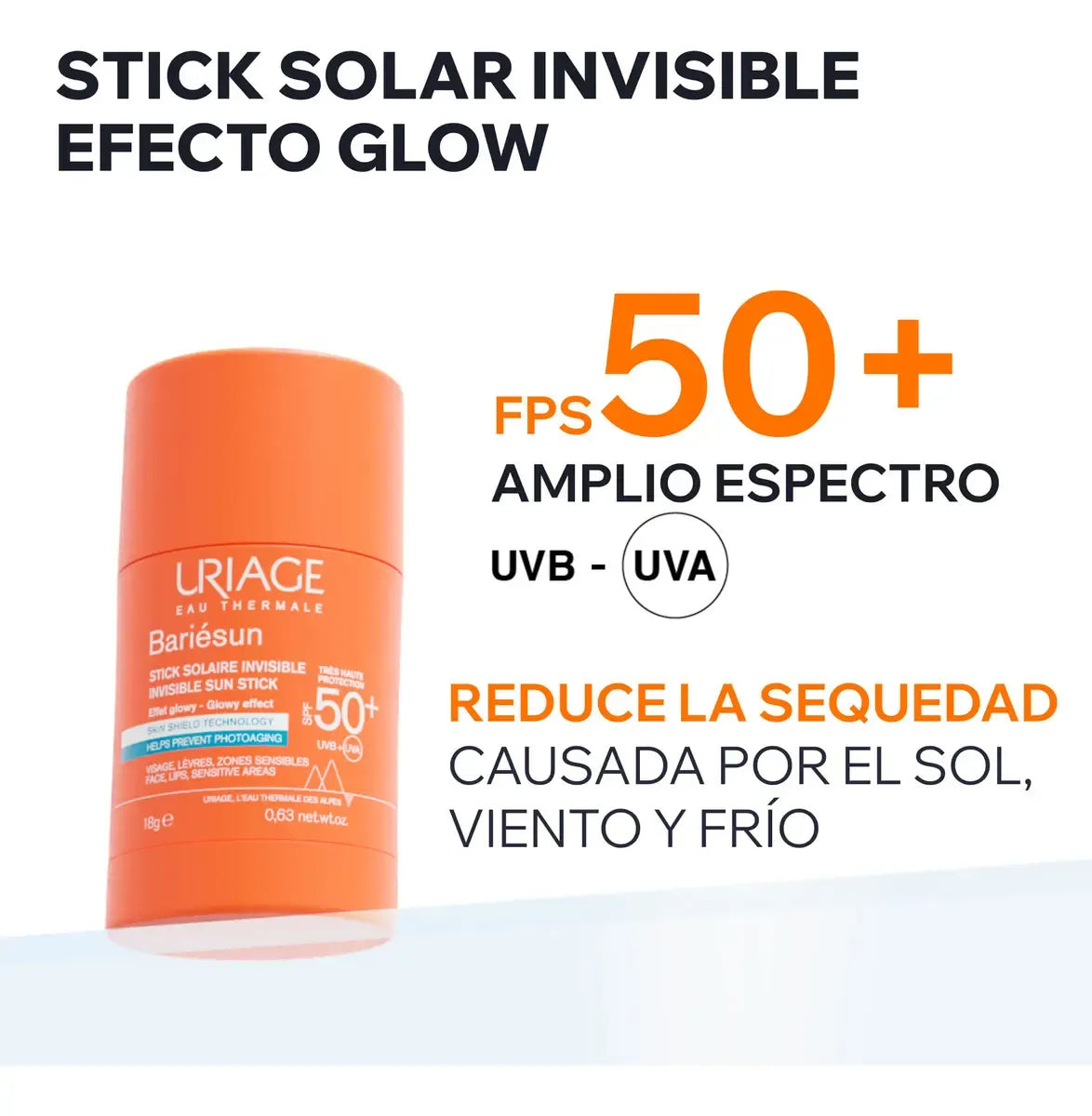 Uriage Bariésun SPF50+ Stick Invisible x18g