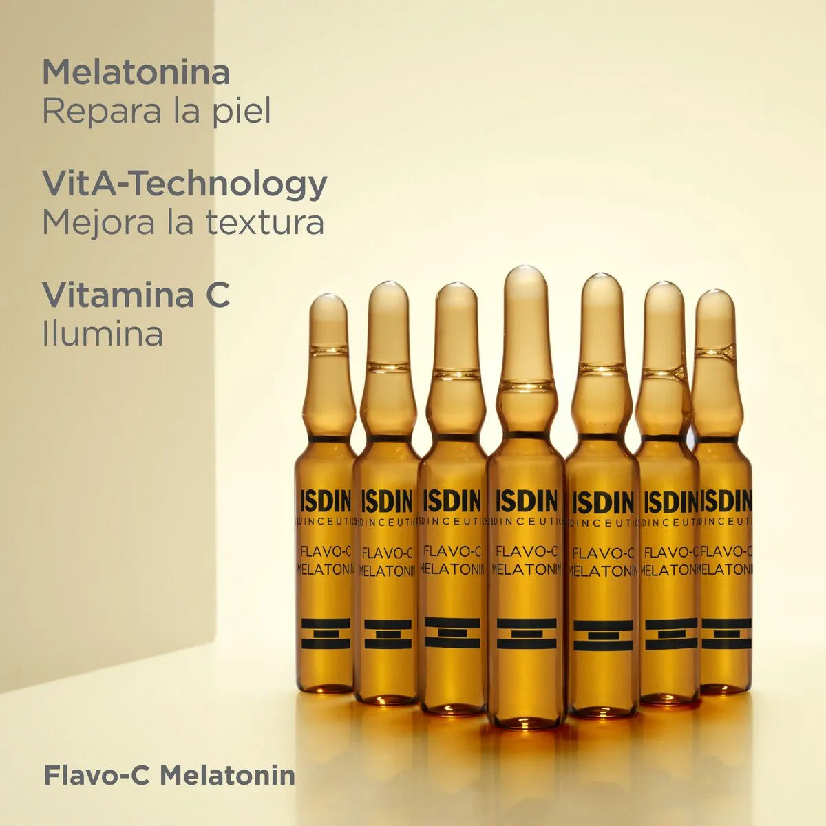 Isdinceutics Flavo-C Melatonin Sérum Reparador de Noche x10 Ampollas x2ml c/u