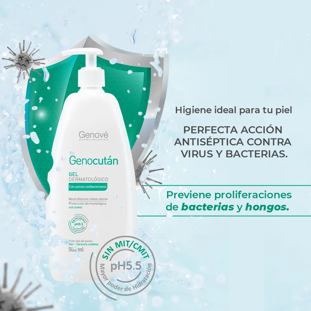 Genové Genocutan Gel Dermatológico x500ml