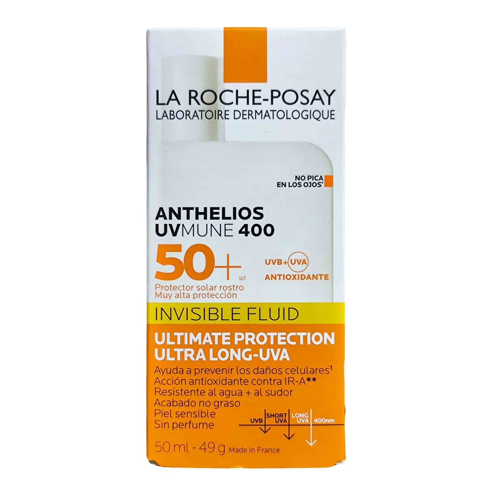 La Roche Posay Anthelios UVMune 400 Fluido Invisible SPF50+ x50ml