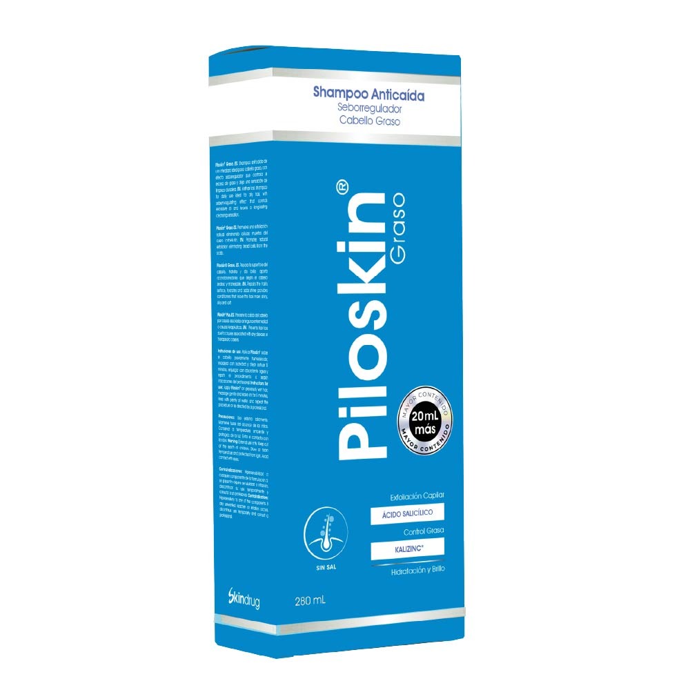 Skindrug Piloskin Champú Cabello Graso x280ml