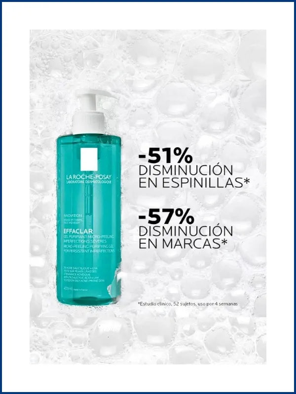 La Roche-Posay Effaclar Gel Micro-Exfoliante x400ml