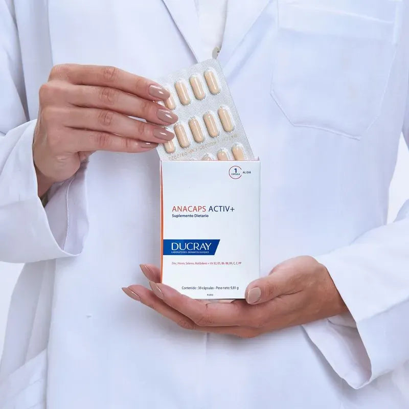 Ducray Anacaps Activ+ X 30 Capsulas