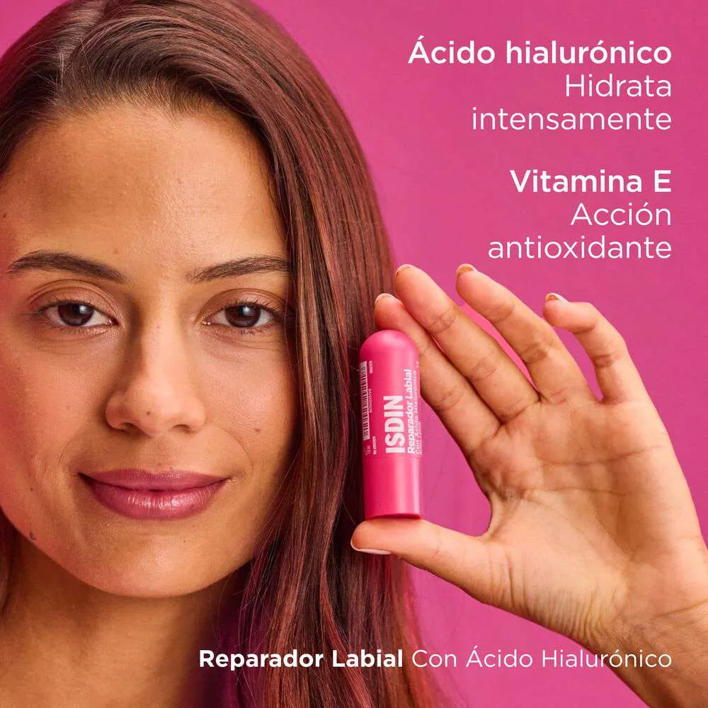 Isdin Reparador Labial Rosa x 4Gr