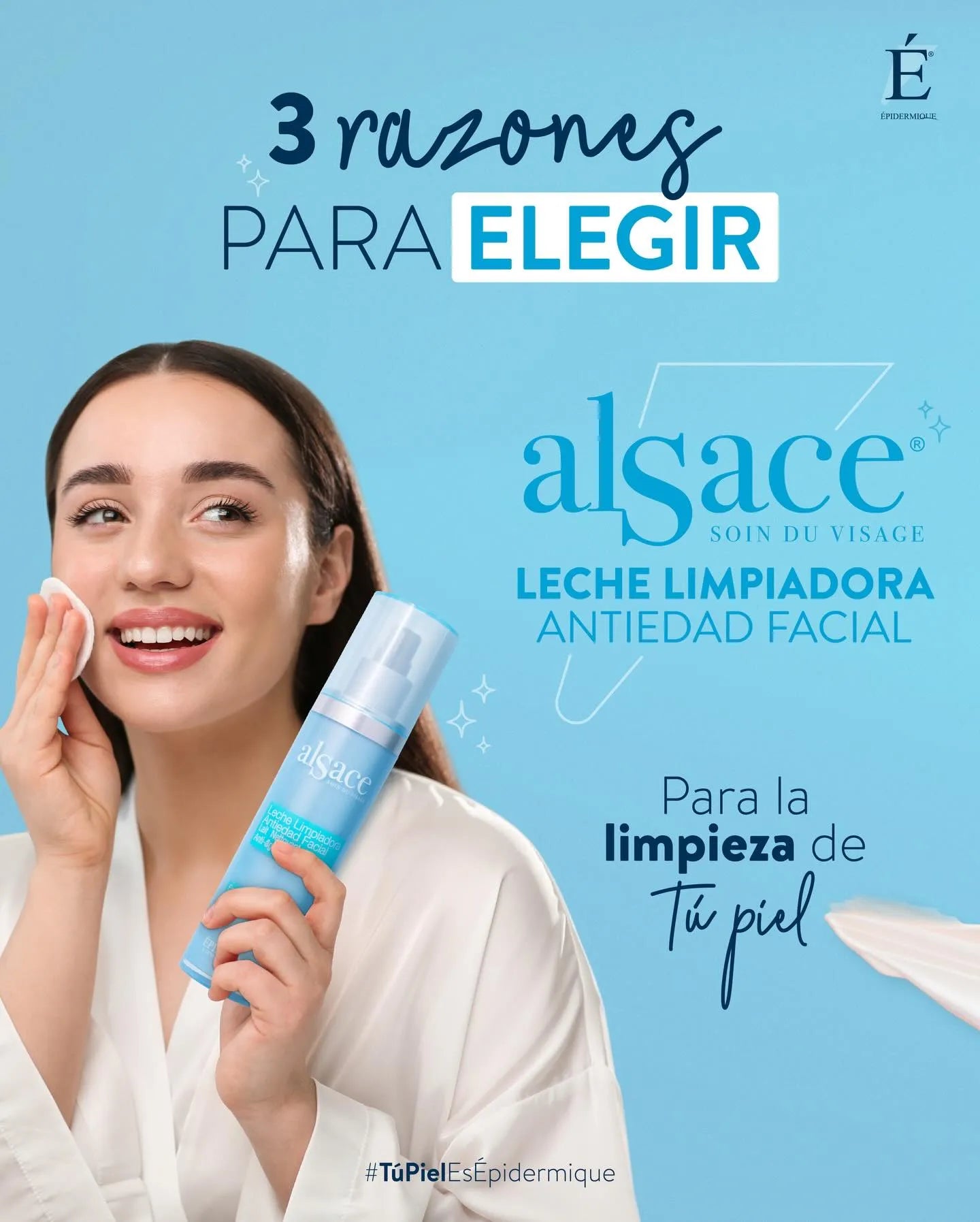 Epidermique Alsace Leche Limpiadora Antiedad Facial x120ml - Outlet