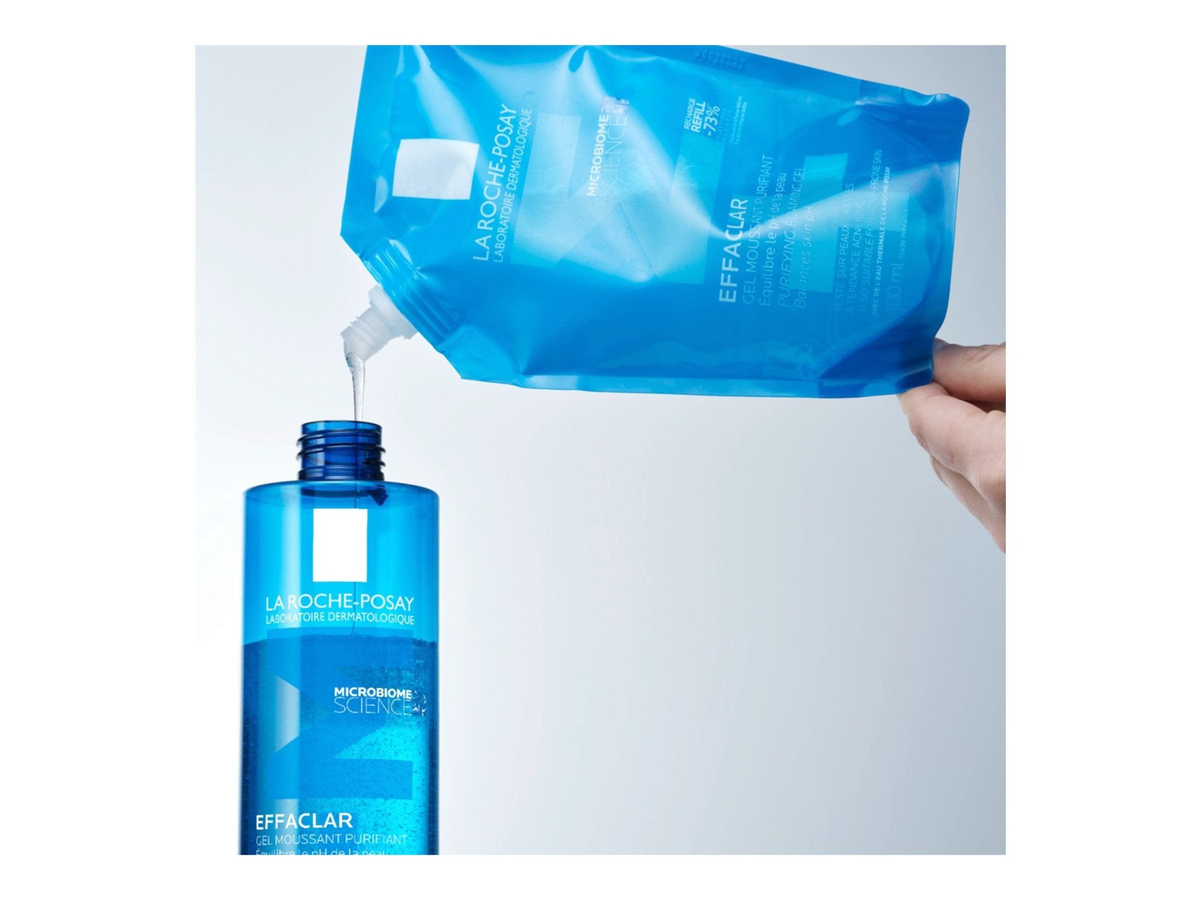 EFFACLAR GEL LIMPIADOR REFILL X 400ML