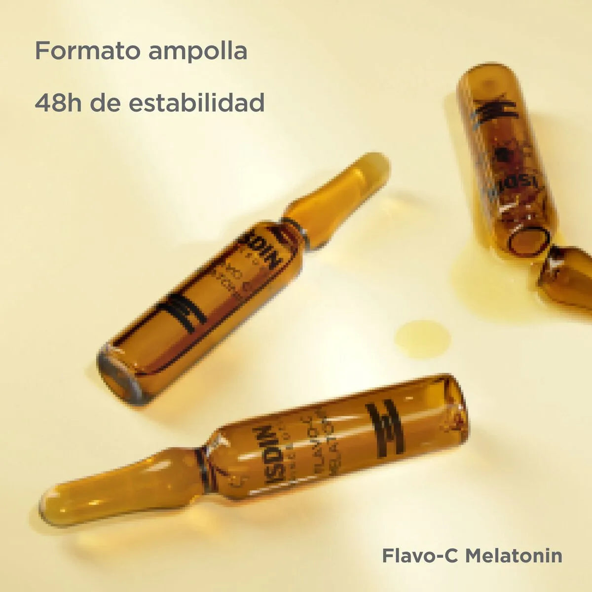 Isdinceutics Flavo-C Melatonin Sérum Reparador de Noche x10 Ampollas x2ml c/u