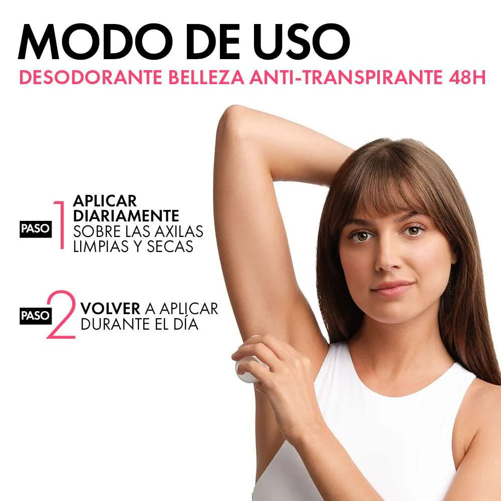 Vichy Deo Anti-Transpirante De Belleza 48h x50ml