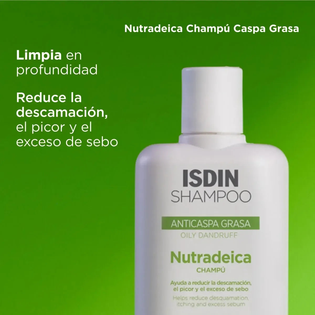 Isdin Nutradeica Champú Anticaspa Grasa x200ml
