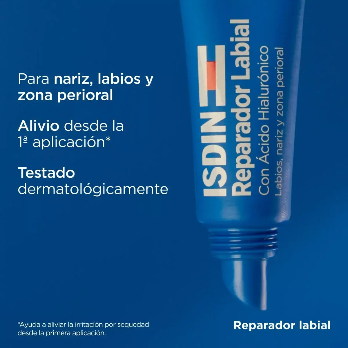 Isdin Reparador Labial Fluido con Ácido Hialurónico x4g