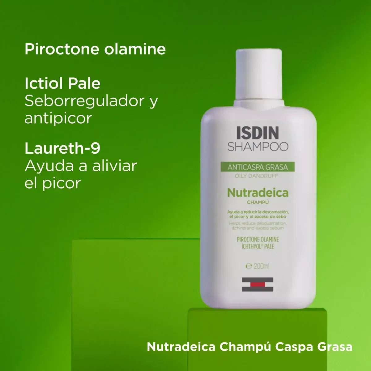 Isdin Nutradeica Champú Anticaspa Grasa x200ml