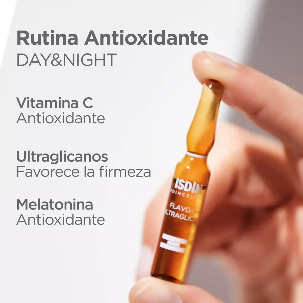 IsdinCeutics Flavo-C Ultraglican Melatonin Dia y Noche x20 Ampollas x2ml c/u