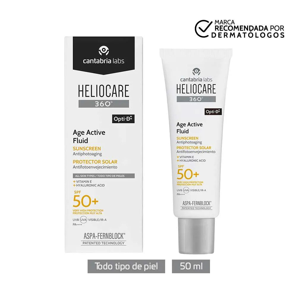 Heliocare 360° Fotoprotector Age Active Fluido SPF50+ x50ml